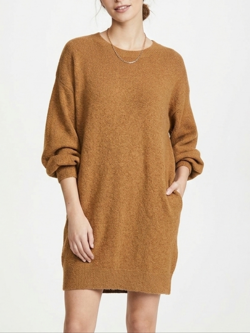 NWT Dreamers by debut Crewneck Long Sleeve Sweater Dress